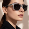 Square-Frame Sunglasses Cartier