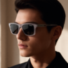 Square-Frame Sunglasses Cartier